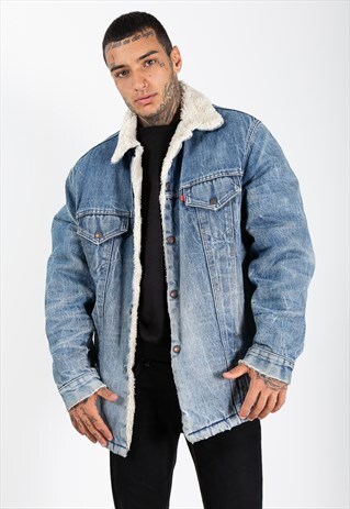 OUTWEAR VINTAGE 80S ORIGINAL LEVIS SHEEPSKIN COAT / S9020