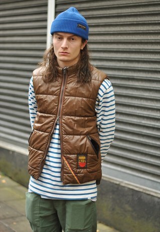 1970S PHOENIX MOUNTAINEERING PUFFER VEST MADE IN ENGLAND