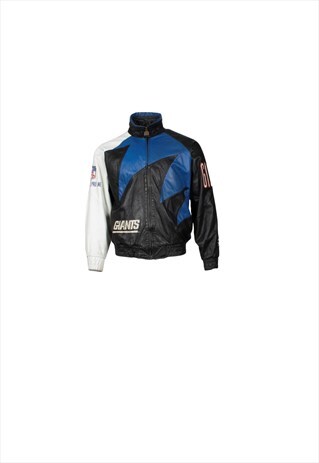 NFL GIANTS LEATHER JACKET