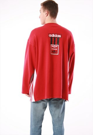 90S VINTAGE ADIDAS OLDSCHOOL COTTON SWEATSHIRT 14055
