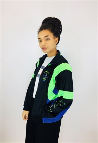 VINTAGE 80S NEW YORK TOUR GOAL TRACK JACKET