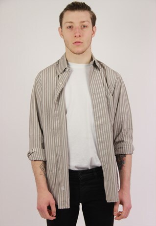 VINTAGE HUGO BOSS STRIPED SHIRT