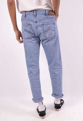 VINTAGE ARMANI JEANS SLIM BLUE
