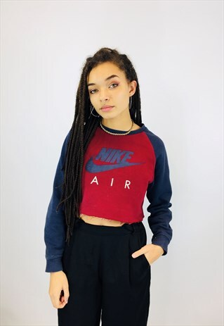 VINTAGE NIKE AIR CROPPED SWEATSHIRT