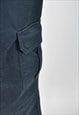 VINTAGE 00S CARGO TROUSERS IN NAVY