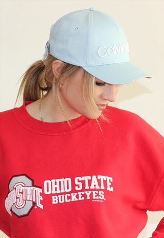 BABY BLUE CALVIN KLEIN BASEBALL HAT
