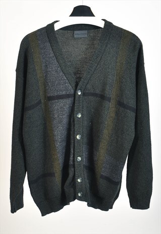 Vintage 90s cardigan in dark green