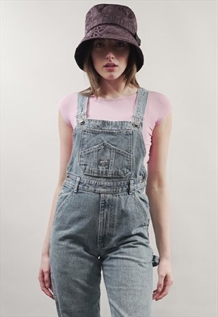 VINTAGE 80'S WAMPUM LIGHT-WASH DUNGAREES