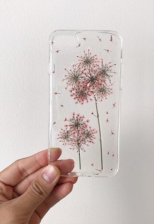 HANDMADE REAL FLOWERS IPHONE /SAMSUNG CASE