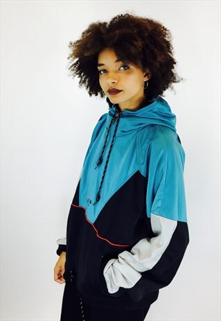 PUMA INTERNATIONAL 80S PULLOVER TRACK JACKET