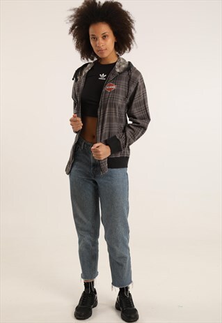 VINTAGE HARLEY DAVIDSON ZIPPED HOODIE