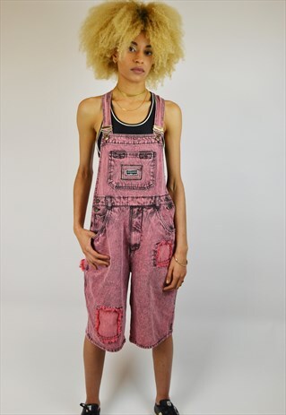 VINTAGE 90'S DUNGAREE SHORTS