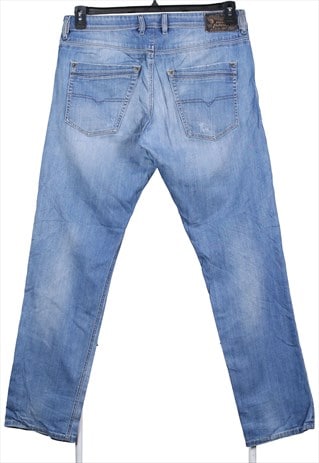 Diesel 90's Straight Leg Denim Bootcut Jeans / Pants 34 Blue