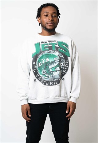 VINTAGE NY JETS FOOTBALL SWEATSHIRT