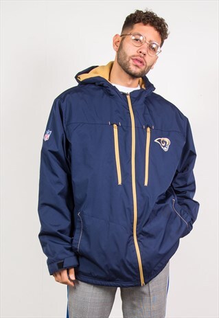 REEBOK NFL COAT JACKET L.A. RAMS