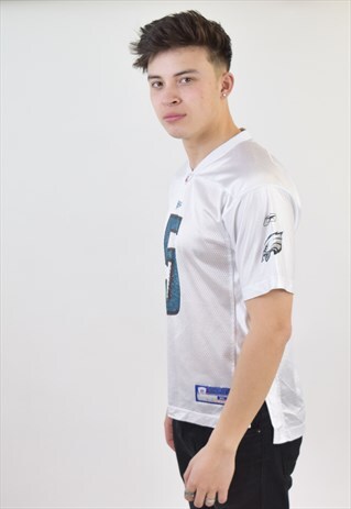 WHITE PHILADELPHIA EAGLES NFL AMERICAN FOOTBALL JERSEY SHIRT
