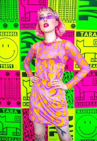 LAVA LOVE VELVET DRESS