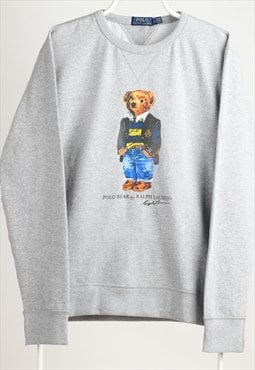 Polo Bear Ralph Lauren with Tags Crewneck Sweatshirt Grey 