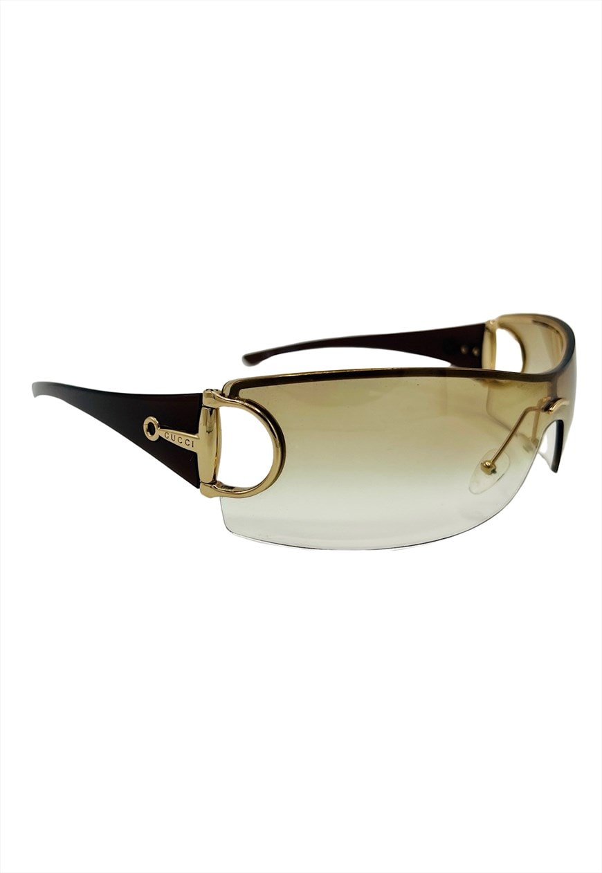 Gucci hotsell sunglasses shield