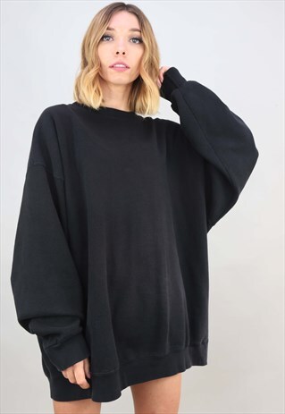 ladies black nike sweatshirt
