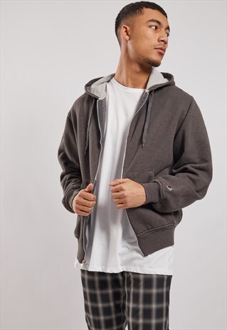 VINTAGE CHAMPION ZIP-UP HOODIE