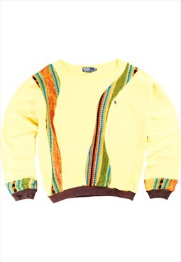 REWORK Ralph Lauren COOGI 90's Crewneck Single Stitch Sweats