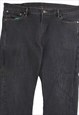 VINTAGE  LEVI'S JEANS / PANTS 504 DENIM STRAIGHT LEG GREY 38