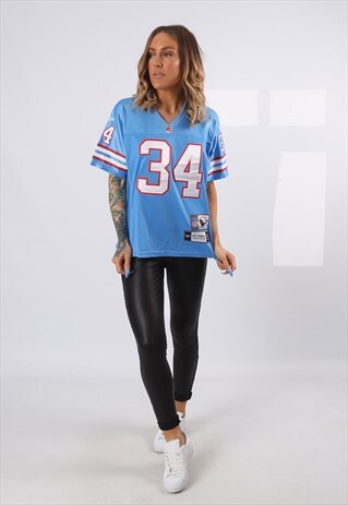 NFL OVERSIZED T-SHIRT SPORT JERSEY TOP FOOTBALL UK 12 (5DE)