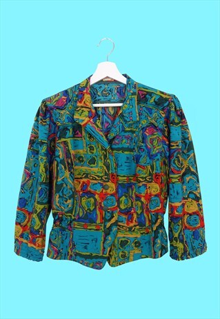 VINTAGE 80'S BLAZER BOLD PRINT