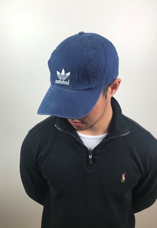 VINTAGE BLUE ADIDAS CAP
