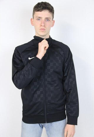 VINTAGE NIKE 90'S BLOCK PATTERN SPORTS JACKET