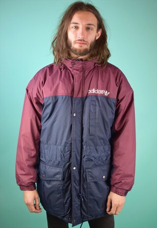 VINTAGE 90'S ADIDAS PADDED COAT