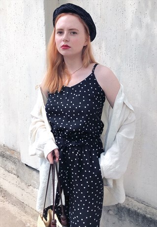 SPOT CAMI TOP & TROUSERS CO-ORD TWIN SET