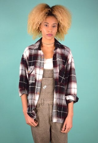 VINTAGE 90'S CHECKED SHIRT