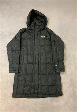 The North Face 600 Puffer Coat Longline with Hood 