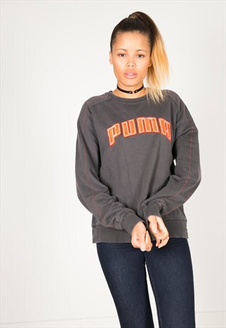 VINTAGE 90S PUMA SWEATSHIRT/ R0642