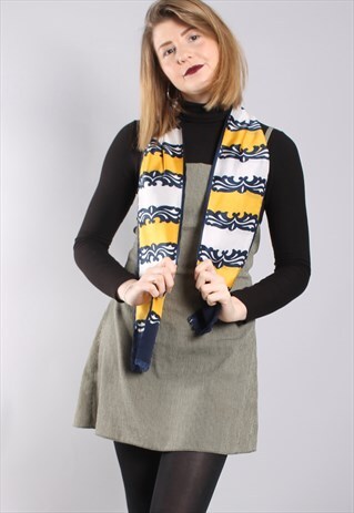 VINTAGE 60S PATTERNED SCARF