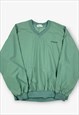 Vintage izod sports windbreaker jacket green large BV16733