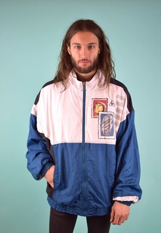 VINTAGE 80'S SLAZENGER WINDBREAKER