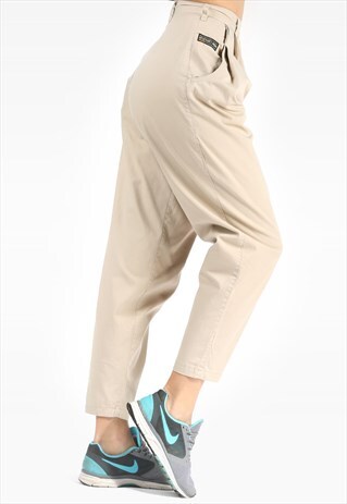 VINTAGE TAPERED ANKLE PANTS TROUSERS