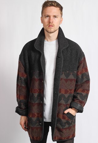 VINTAGE AZTEC FESTIVAL JACKET