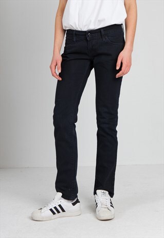 VINTAGE NAVY LEVI'S 571 FIT DENIM JEANS
