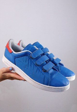 VINTAGE RARE STAN SMITH VELCRO TRAINERS // UK 9.5 / EU 44
