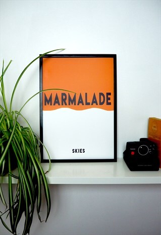 MARMALADE SKIES BEATLES INSPIRED ART PRINT