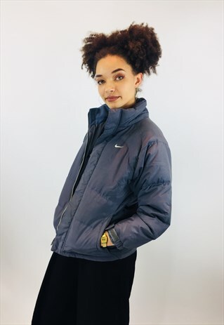 VINTAGE NIKE SWOOSH PUFFER COAT