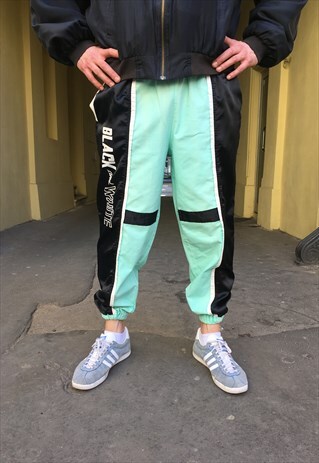 VINTAGE 90' OLDSCHOOL COOL UNISEX PASTEL SWEAT TROUSERS