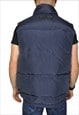 TOMMY HILFIGER GILET BODY WARMER IN NAVY BLUE SIZE MEDIUM