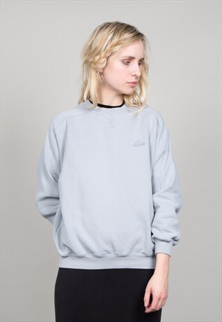 ADIDAS GREY RETRO 90S SWEATER 3150