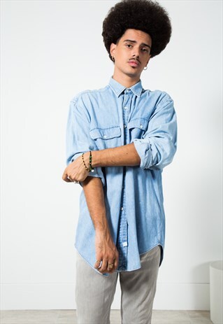 VINTAGE POLO RALPH LAUREN SHIRT / S4832