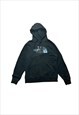 TNF The North Face Black Drawstring Pocket Graphic Hoodie